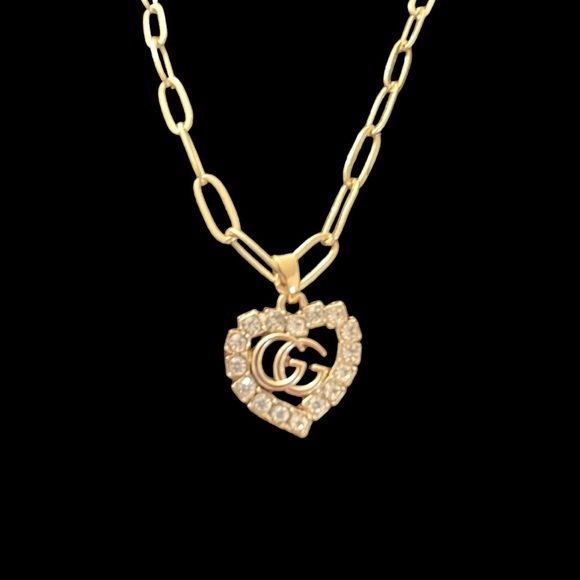 Gucci Jewelry - Gorgeous Upcycled Gucci Heart Necklace